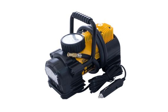 Компресор автомобільний однопоршневий (37 л/хв 7 Атм) з ліхтарем СІЛА 900414 | Зображення 2