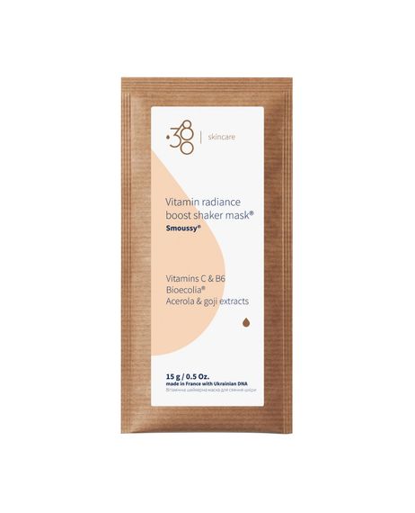 Вітамінна шейкерна маска для сяяння шкіри 380 Skincare Vitamin radiance boost (200 ml)