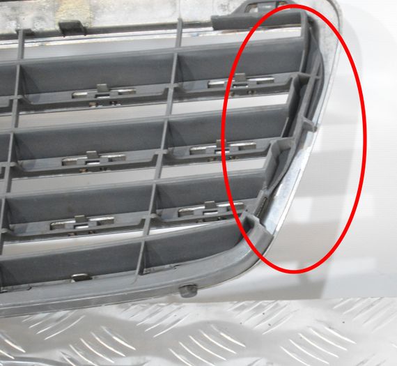 Решітка радіатора Mercedes W203 2000-2007 Решітка переднього бампера Мерседес в203 | Зображення 7