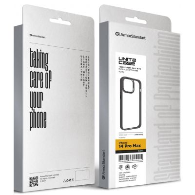 Чехол для мобильного телефона Armorstandart UNIT2 Apple iPhone 14 Pro Max Lavander (ARM69963) | Зображення 4
