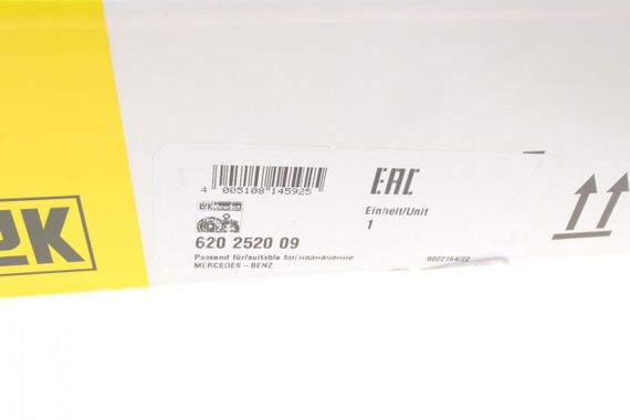 Комплект зчеплення Mercedes Benz A-class W168 W169 98-12 d=200mm  620 2520 09 | Зображення 9