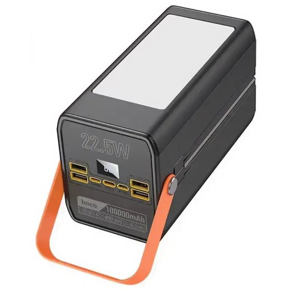 Портативний акумулятор Power Bank Hoco DB49 Action 22.5W 100000 mAh QC3.0 PD20W | Зображення 4