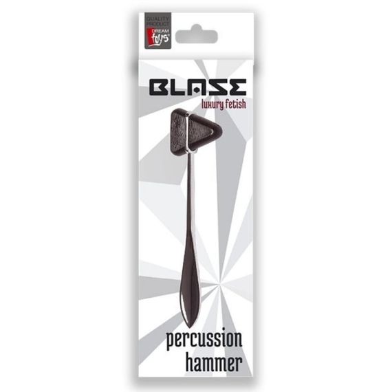 Перкуссионный молоток для мед-фетиша Dream Toys Blaze Medical черный Sex Aura | Зображення 1