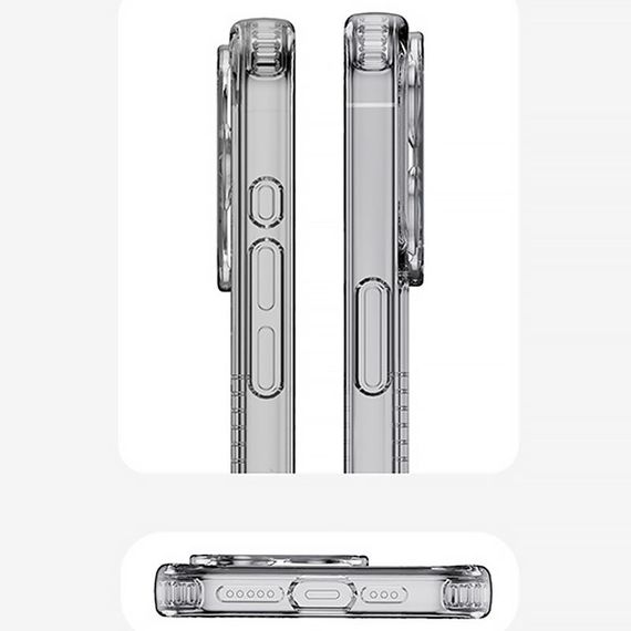 Чохол TPU+PC Multi-Color для Apple iPhone 15 Pro (6.1") Black | Зображення 1