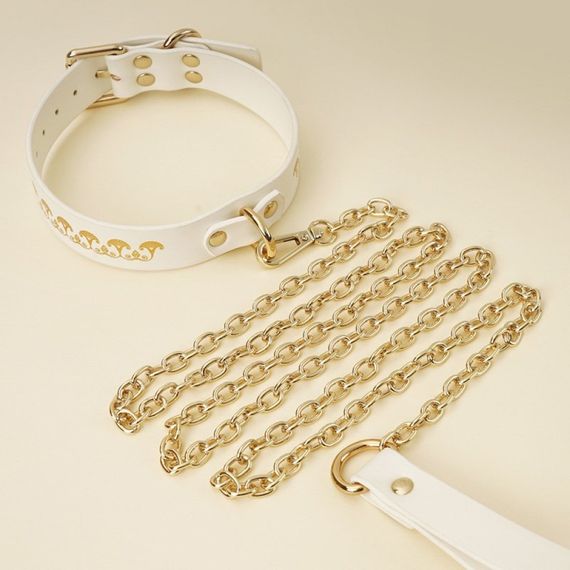 Набор БДСМ Roomfun Egyptian Cat Bondage Kit 9 предметов, белый sexstyle | Зображення 7