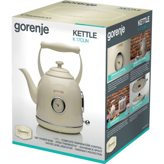 Електрочайник Gorenje K17CLIN | Зображення 6