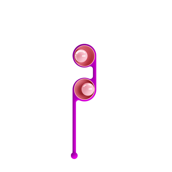 Вагінальні кульки - Pretty Love Kegel Tighten Up III Purple | Зображення 8