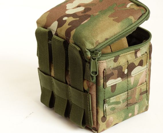 Підсумок захисний для тактичних активних навушників на MOLLE Multicam | Зображення 3