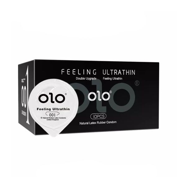 Ультратонкі презервативи OLO Uitrathin 0.01 (10 штук) | Зображення 6