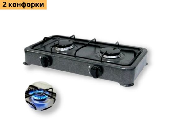 Настільний газовий таганок плита на 2 конфорки XPRO MS 6662 (6845_370) | Зображення 1