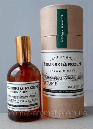 Парфумована вода Zielinski & Rozen Rosemary & Lemon, Neroli, 100 мл Premium