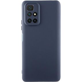 Чохол TPU GETMAN Liquid Silk Full Camera для Xiaomi Redmi 10 Синій / Midnight Blue