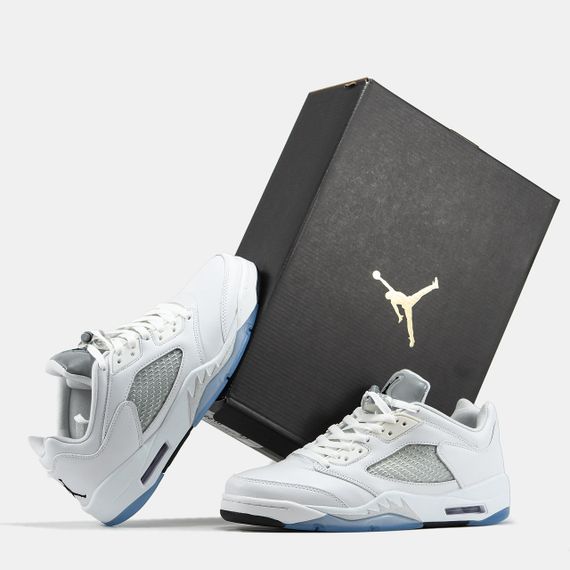 Чоловічі кросівки Air Jordan 5 Low Metallic White , В'єтнам 2010 43 | Зображення 7