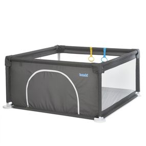 Дитячий манеж MR 1339-G, сірий, ширина з ніжками 132 см