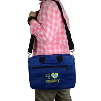 Сумка для ноутбука Porto 12&apos;&apos; PN12 LoveUkraine Blue (PN12DB_LoveUkr) | Зображення 6