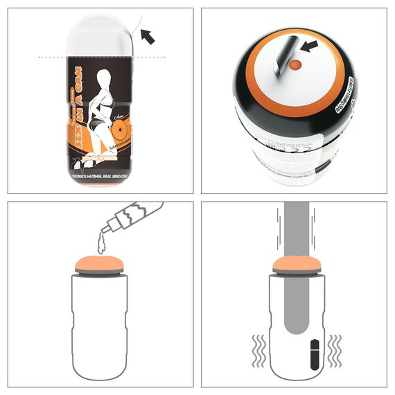 Мастурбатор - Sex In A Can Anus Lotus Tunnel Vibrating sexstyle | Зображення 2