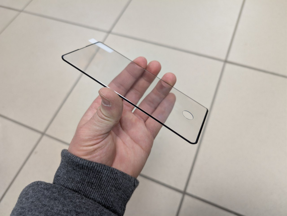 Захисне скло для Samsung Galaxy S10 Plus / Самсунг Гелаксі S10 Плюс Mietubl, 5D, з чорною рамкою | Зображення 3