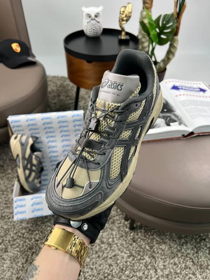 Чоловічі кросівки ASICS Gel-Kahana TR V4 Grey Beige (замша , текстиль) весна / літо / осінь | Зображення 2