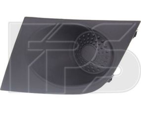 Решетка бампера левая Nissan Tiida '05-12 EUR (без отв.) (FPS) 62257EM30A