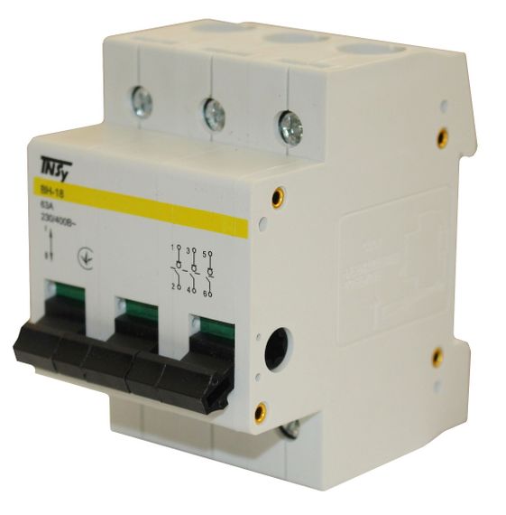Выключатель нагрузки ВН-18 3р 63А "1-0" Ny95506449 | Зображення 2