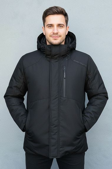 Чоловіча Куртка Sun`s House  розмір: XL Чорний (арт. RC-V-4-black)
