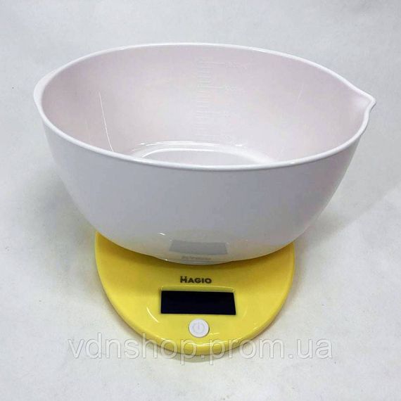 Ваги для кухні з функцією тари Magio, Ваги кухонні з автоматичним вимкненням для їжі чашею IP-99 | Зображення 9