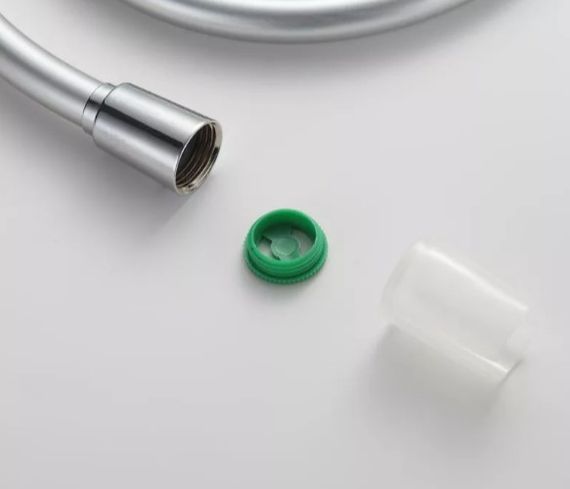 Душовий шланг Gappo полімер, 1500 мм, сріблястий G47 | Зображення 2