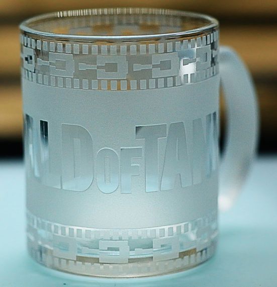 Скляна чашка для чаю  320 мл з гравіюванням Ворлд оф Танкс World of Tanks подарунок для танкіста WOT | Зображення 2