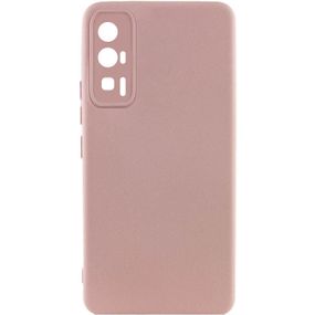 Чехол Silicone Cover Lakshmi Full Camera (A) для Xiaomi Poco F5 Pro Full camera, Бордовий/Marsala Full camera, Рожевий/Pink Sand