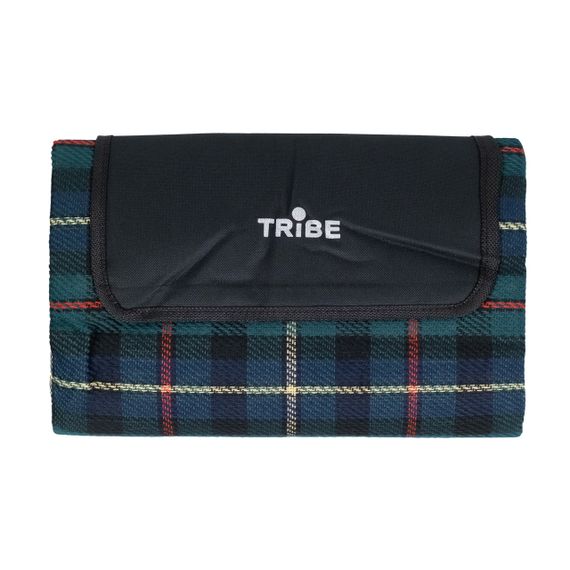 Килимок для пікніка Tribe Picnic Mat акриловий, покривало туристичне для відпочинку на природі, темний принт