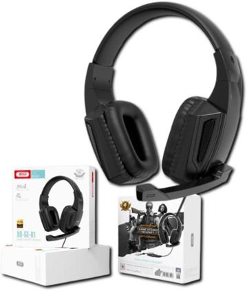 Комп'ютерна гарнітура з високоякісним стереозвуком XPRO GE-01 30pc черний (MAW-39593_439)