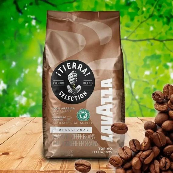 Кава в зернах Lavazza ¡Tierra! Selection, 1 кг (100% Арабика) | Зображення 4