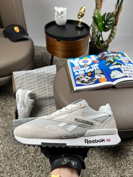 Мужские кроссовки замша  bok Classic LX2200 Grey White весна / літо / осінь A3655 | Зображення 6