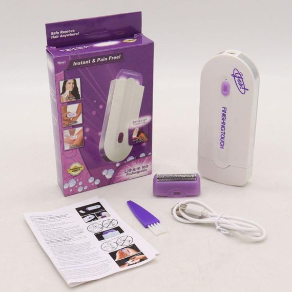 Эпилятор Finishing Touch с датчиком прикосновения / Беспроводная бритва-депилятор для ног / Женский триммер | Зображення 9