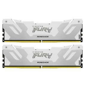 Модуль памяти для компьютера DDR5 64GB (2x32GB) 6000 MHz Renegade White Kingston Fury (ex.HyperX)