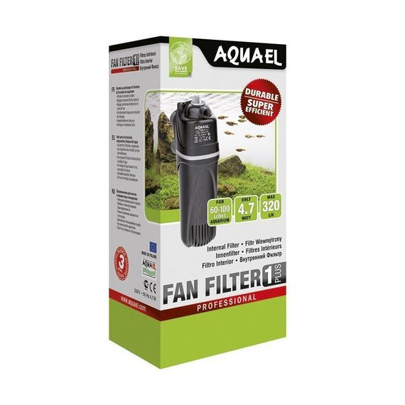Фільтр Aquael для акваріума внутрішній Fan-1 Plus 320 л/год на 60-100 л