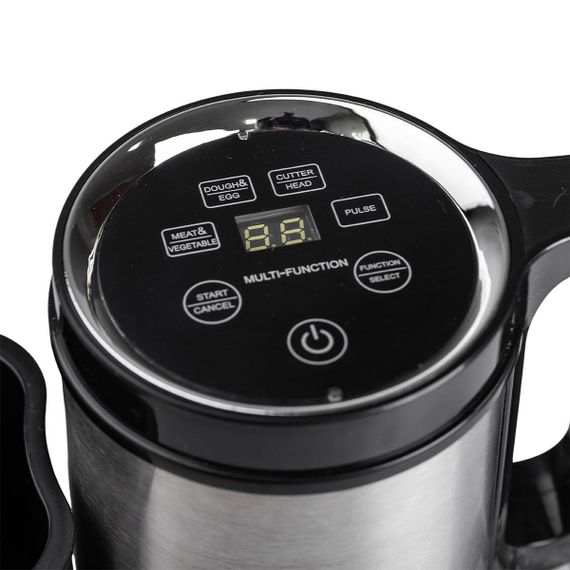 Чоппер измельчитель 600 Вт 6 лезвий с чашей на 2,5 литра мясорубка Sokany SK-06035 | Зображення 5