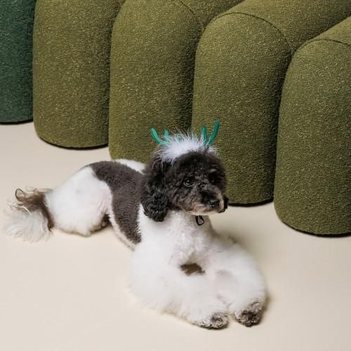 Аксессуар-рожки Pet Fashion "Deer" для собак, размер M-L, зеленые | Зображення 3