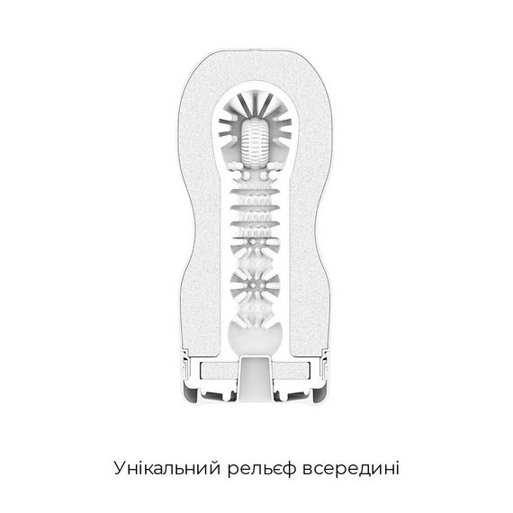 Мастурбатор Tenga Deep Throat Cup (горловий ефект), Ніжний | Зображення 2