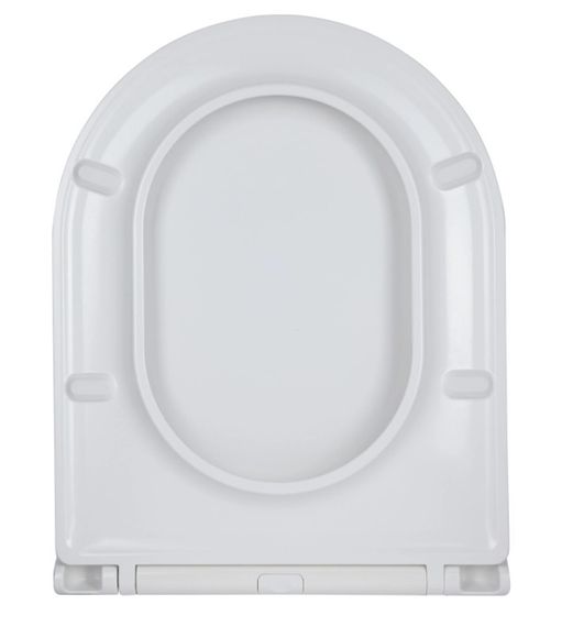 Сидіння для унітазу Qtap (Robin, Scorpio) з мікроліфтом Slim Duroplast, Quick Release QT99HY2049W | Зображення 1