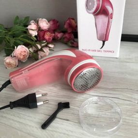 Машинка для удаления катышек Nova-2002 Розовая