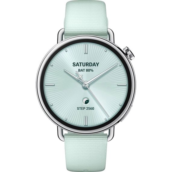 Смарт-годинник Xiaomi Watch S4 41mm Fluororubber Strap Мятно-зелений BHR080CGL (1166773) | Зображення 1