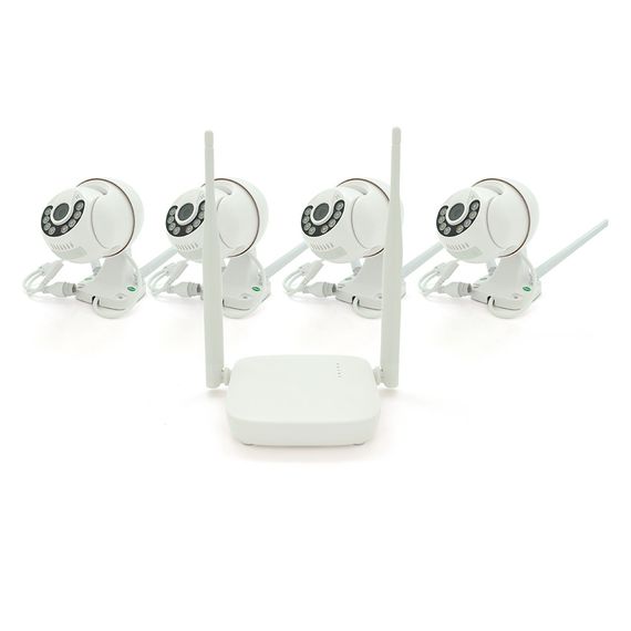 Комплект видеонаблюдения WIFI-PTZ Outdoor 009-4-2MP Pipo (4 уличные камеры
