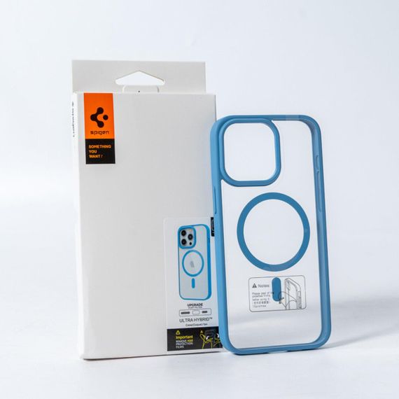 Чохол для смартфона Spigen AAA Magnetic Color for Apple iPhone 15 Pro Light Blue | Зображення 1