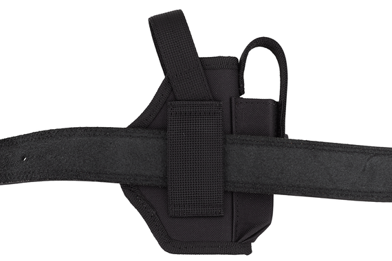 Кобура поясна Форт-17 ЛІВША з чохлом під магазин ( чорна) MAS MAS | Зображення 4