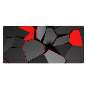 Килимок 300*600 тканинний "Abstraction 3D" з боковою прошивкою, товщина 2 мм, Пакет