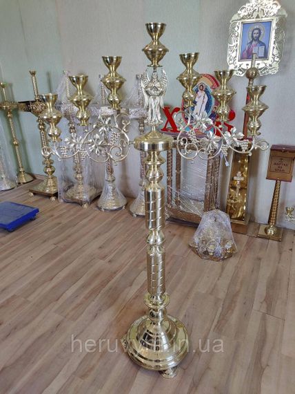 Семисвічник запрестольний  "Виноградна лоза" | Зображення 2