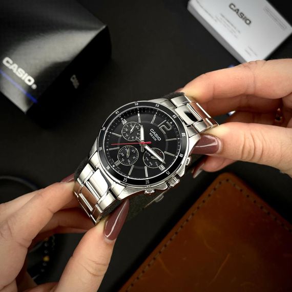 Чоловічий годинник Casio MTP-1374D-1A | Зображення 4