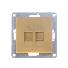 Розетка шампань NB-1TF+1PC iv