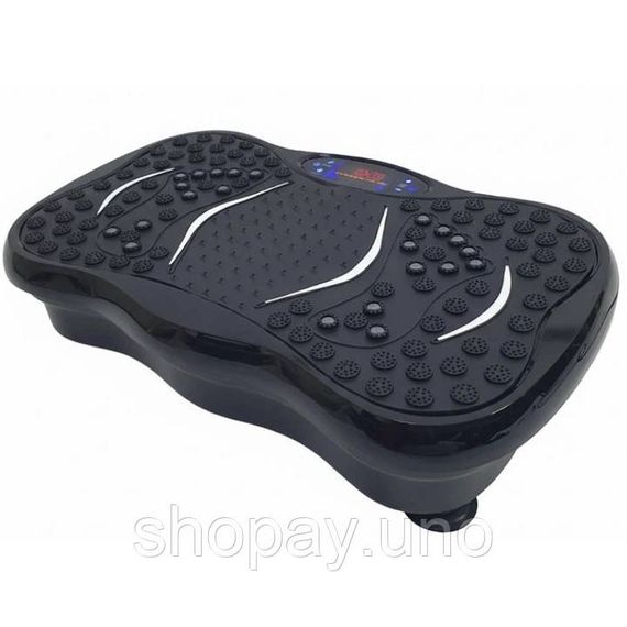 Фитнес вибропластура с Bluetooth, 99 уровней, 5 программ, эспандеры, 150 кг, 52×32×13.5 см | Зображення 6